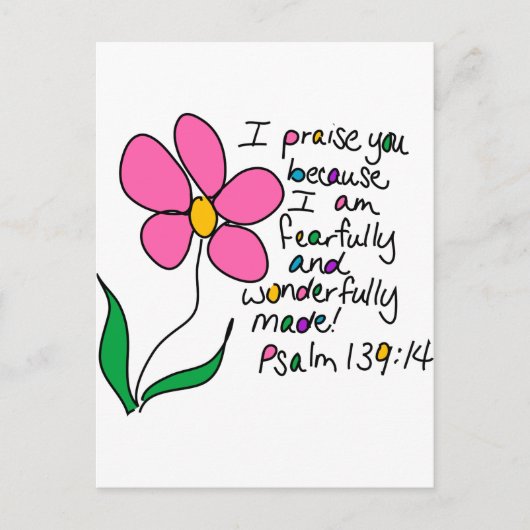 Carte Postale Merveilleusement Fabriqué (Devant)