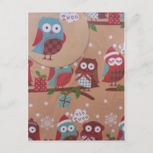 Carte Postale Merveilleux hibou
