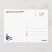 Carte Postale Merveilleux pays d'Oz : Dorothy rencontre le Lion  (Dos)