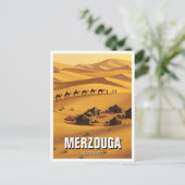 Carte Postale Merzouga Maroc Voyage (Debout devant)