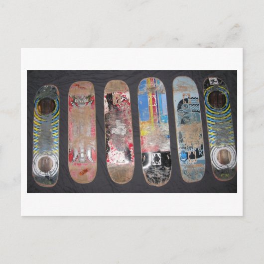 Carte Postale Mes anciennes planches (Devant)