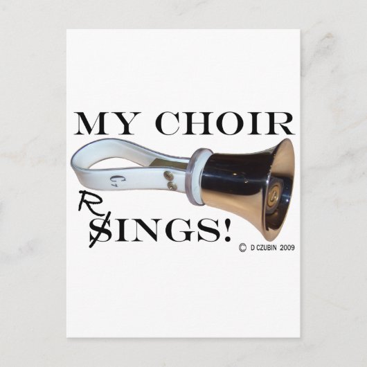 Carte Postale Mes anneaux de choeur (Devant)