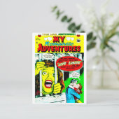 Carte Postale Mes aventures romantiques (Debout devant)