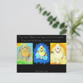 Carte Postale Mes bouddhas (Debout devant)