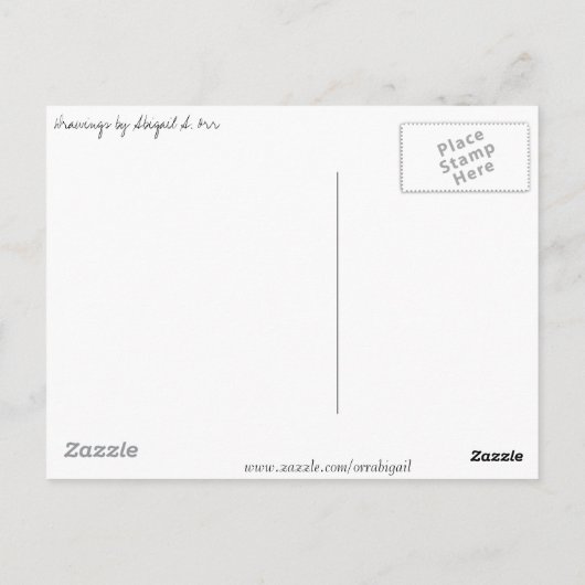 Carte Postale Mes bouddhas (Dos)