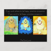 Carte Postale Mes bouddhas (Devant)