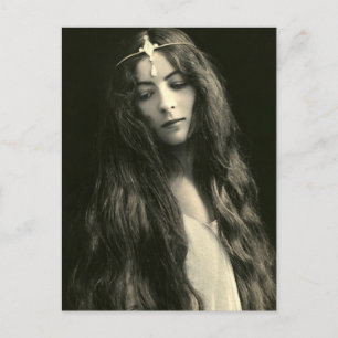 Carte Postale Mes cheveux sont très longs