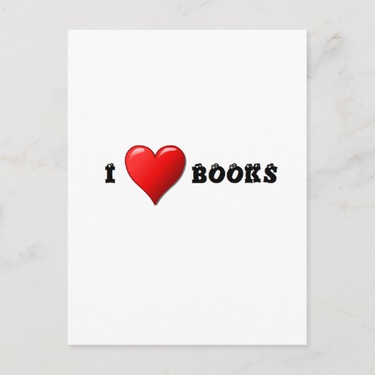 Carte Postale Mes livres cardiaques (Devant)