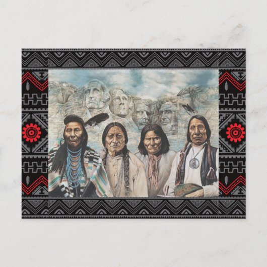 Carte Postale Mes pères fondateurs (Devant)