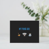Carte Postale Mes Puns sont Top Koala Tea (Debout devant)