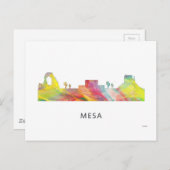 CARTE POSTALE MESA, ARIZONA SKYLINE WB1 - (Devant / Derrière)