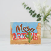 Carte Postale Mesa Arizona Vintage voyage (Debout devant)