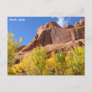 Carte Postale MESA d'araignée de poison en automne - Moab