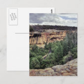 Carte Postale Mesa Verde Cliff Logements (Devant / Derrière)