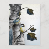 Carte Postale "Mésanges" [Modèle 2] Petites (Devant)