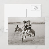 Carte Postale Mesdames à Arlington Beach, 1924 (Devant / Derrière)