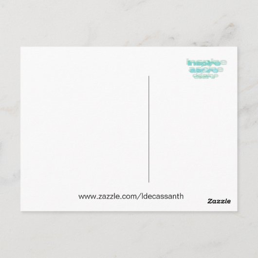 Carte postale " Mesmer-EYE " (Dos)