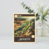 Carte Postale Mesquite, Nevada | Vintage (Debout devant)