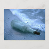 Carte Postale Message dans une bouteille (Devant)