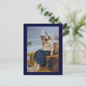 Carte Postale Message dans une bouteille (Debout devant)