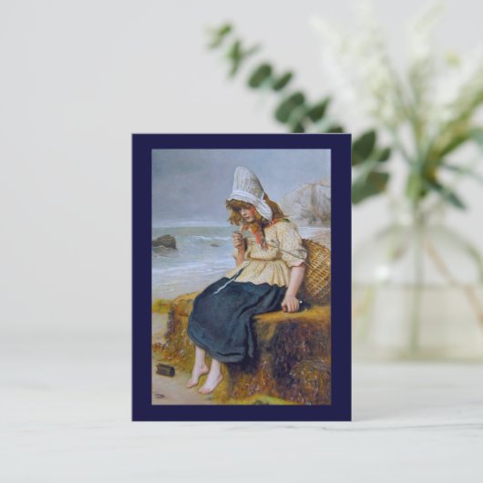 Carte Postale Message dans une bouteille (Debout devant)