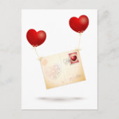 Carte Postale Message de l'amour (Devant)