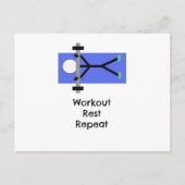 Carte Postale Message de motivation (Devant)