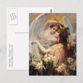Carte Postale Message des anges (Devant / Derrière)