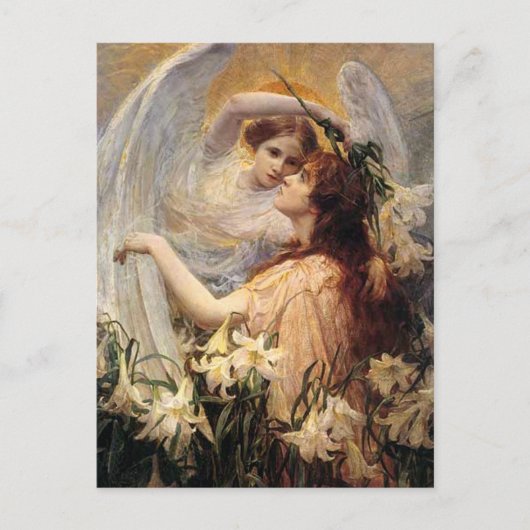 Carte Postale Message des anges (Devant)