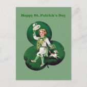 Carte Postale Message du cool Saint Patrick (Devant)