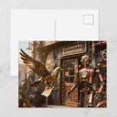 Carte Postale Message pour la boutique (Devant / Derrière)