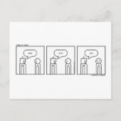 Carte Postale message texte (Devant)