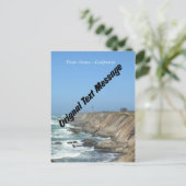 Carte postale - Message texte original (Debout devant)