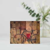 Carte Postale Messagerie Vélo (Debout devant)