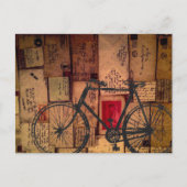 Carte Postale Messagerie Vélo (Devant)