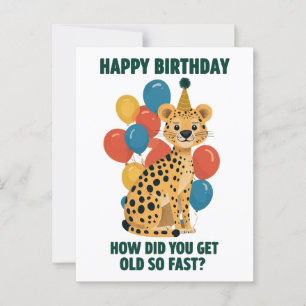 Carte Postale Messages d'anniversaire sarcastiques drôles et bla