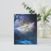 Carte postale Messenger (Debout devant)