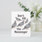 Carte Postale Messenger Pigeon (Debout devant)