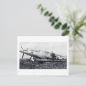 Carte postale Messerschmitt BF-109 (Debout devant)