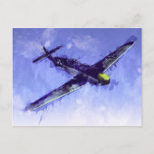 Carte Postale Messerschmitt Bf 109 (Devant)
