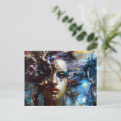 Carte postale Messy Woman (Debout devant)