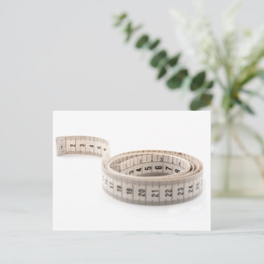 Carte Postale Mesure sur bande (Debout devant)