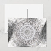 Carte Postale METAL, élément Motif Kaleido (Devant / Derrière)