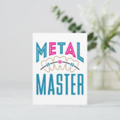 Carte Postale Métal Master Orthodontist Bracelets (Debout devant)