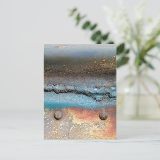 Carte Postale Métal oxydé (Debout devant)