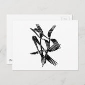 Carte Postale Métallique (Devant / Derrière)