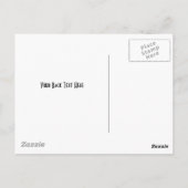 Carte Postale Métallurgie rouge (Dos)