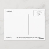 Carte Postale Metamorphose (carte postale) (Dos)