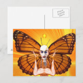 Carte Postale Métamorphose de Nosferatu Dracula (Devant / Derrière)