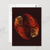 Carte postale Metamorphosis Art Abstrait (Devant / Derrière)